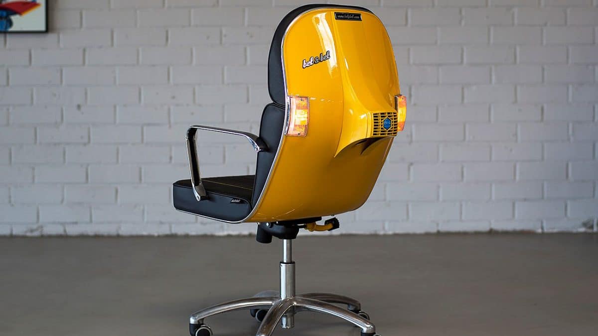 Scooter chair - Vespa chair - Chair made from Vespa