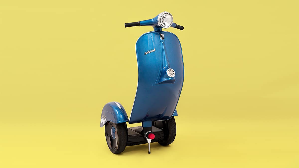 Z-Scooter, Self- balancing electric scooter, vespa segway