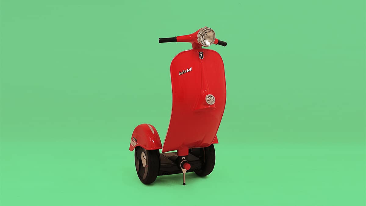 Z-Scooter, Self- balancing electric scooter, vespa segway