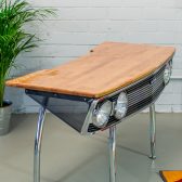 SEAT CAR DESK 132 - DESK MADE FROM CAR-3
