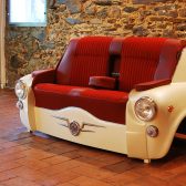 sofa 600- car couch, sofa made from car