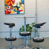 Vintage Stool Bar - Bar Stools from Classic Scooter-10