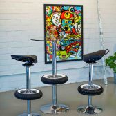 Vintage Stool Bar - Bar Stools from Classic Scooter-12