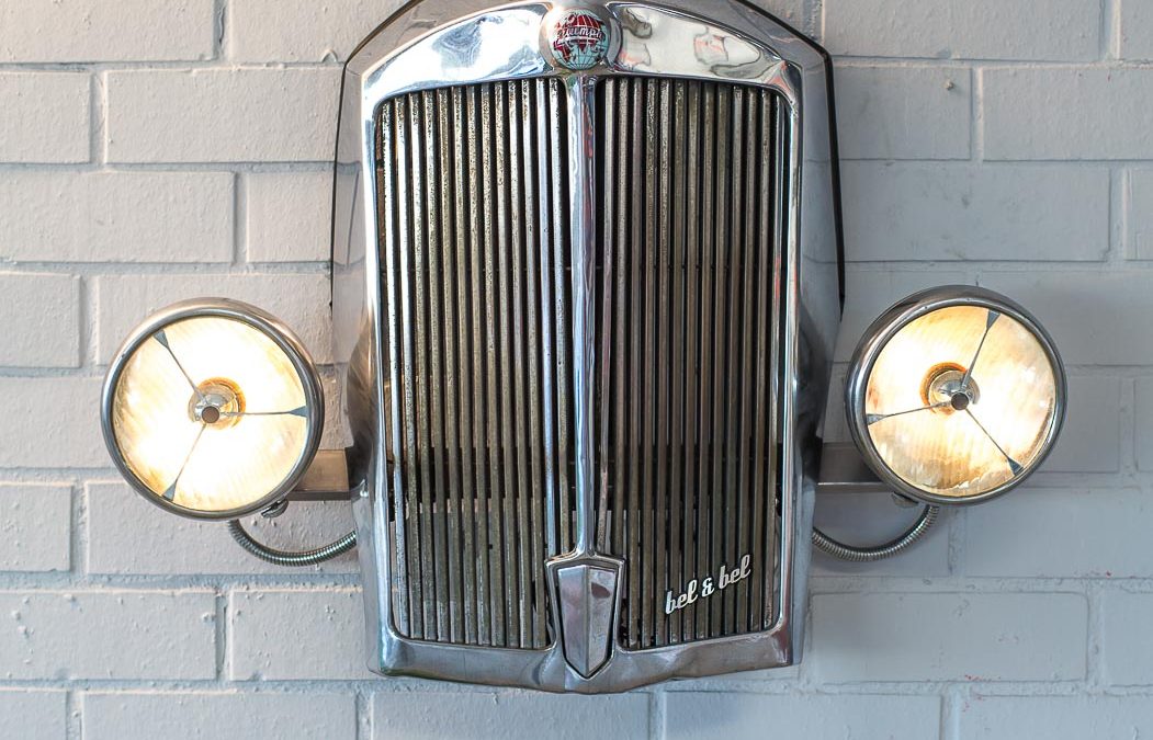 custom lamps made with vehicles