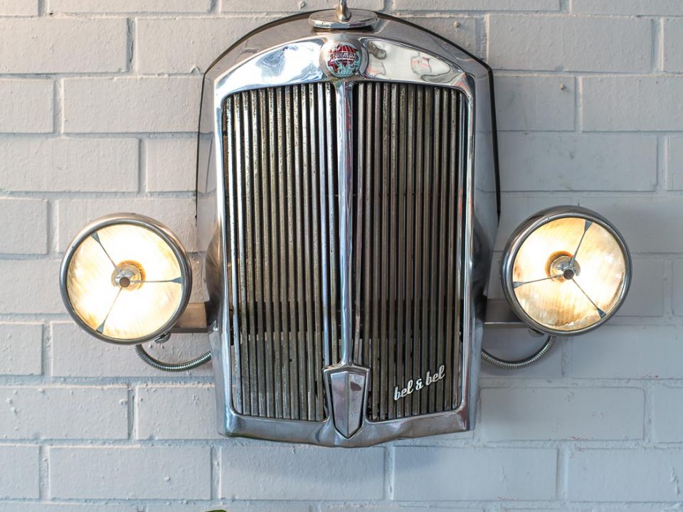 custom lamps made with vehicles