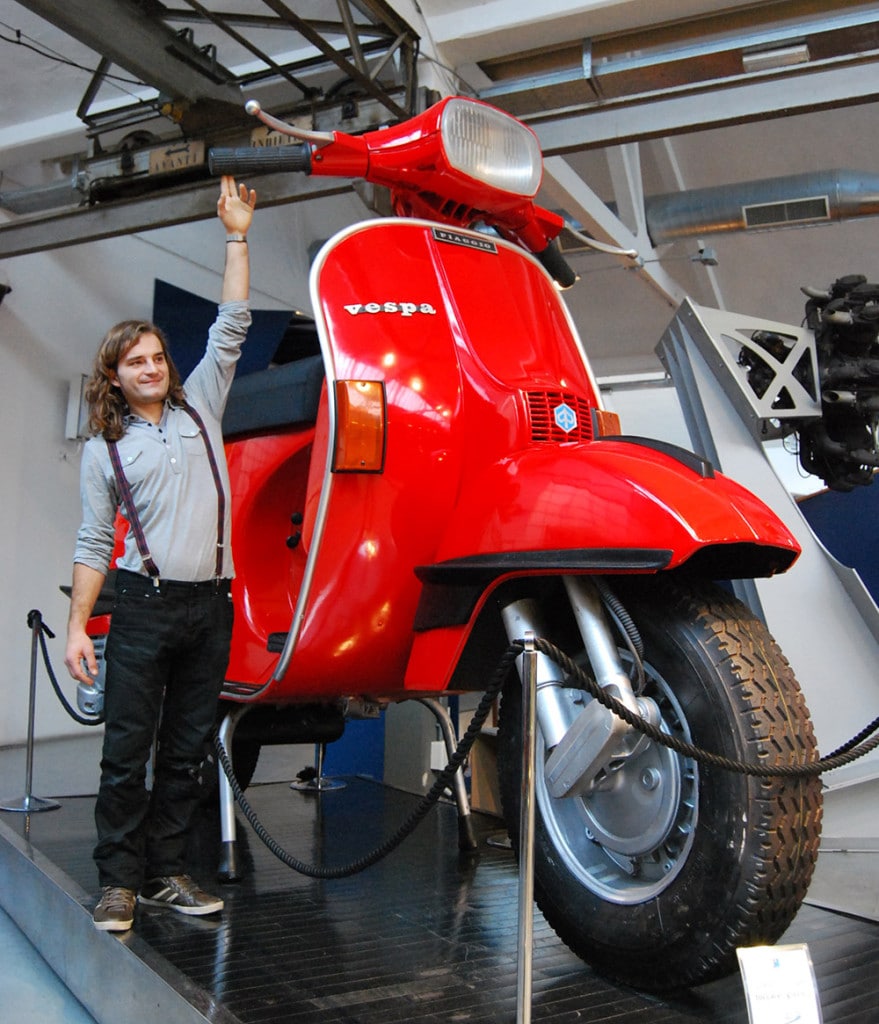 Scooter Chair in Piaggio Museum